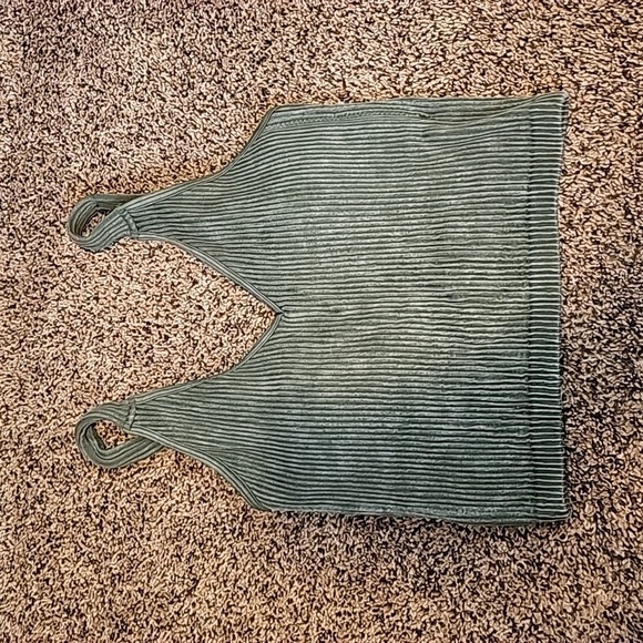 Nwot LEXBROWN super stretchy crop top. M/L - Picture 1 of 3